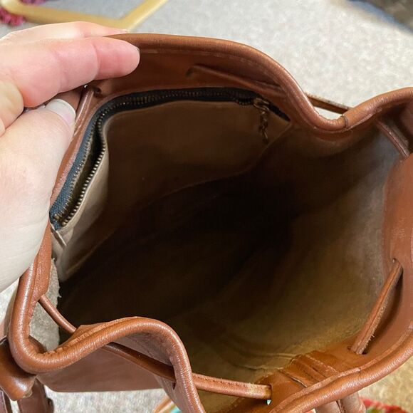 Coach Tan Leather Shoulder Bag - Picture 14 of 14